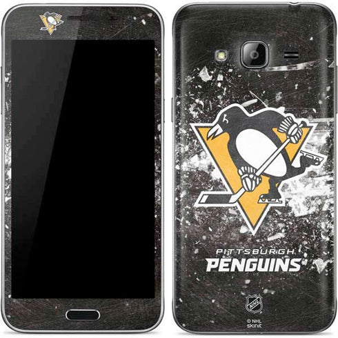 NHL Pittsburgh Penguins Frozen Galaxy J3 Skin