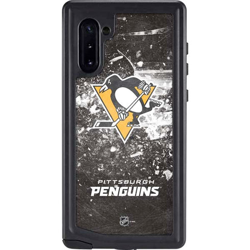 NHL Pittsburgh Penguins Frozen Galaxy Note 10 Waterproof Case