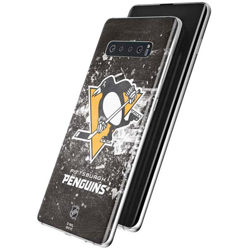 NHL Pittsburgh Penguins Frozen Galaxy S10 Plus Skin