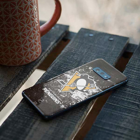 NHL Pittsburgh Penguins Frozen Galaxy S10e Skin