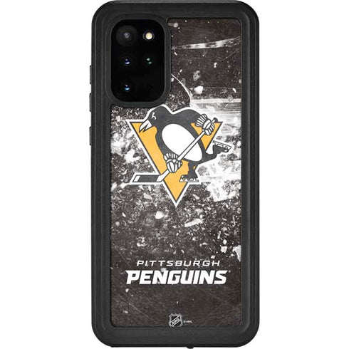NHL Pittsburgh Penguins Frozen Galaxy S20 Plus Waterproof Case