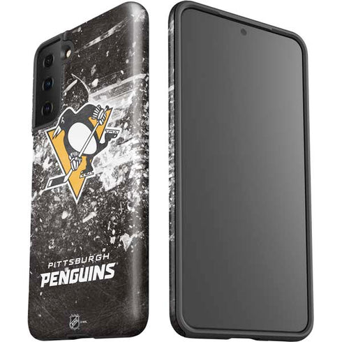 NHL Pittsburgh Penguins Frozen Galaxy S21 FE Pro Case