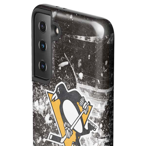 NHL Pittsburgh Penguins Frozen Galaxy S21 Plus 5G Pro Case