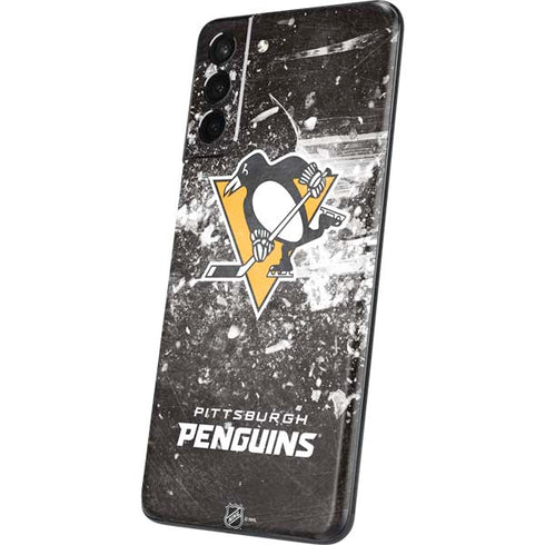 NHL Pittsburgh Penguins Frozen Galaxy S21 Plus 5G Skin