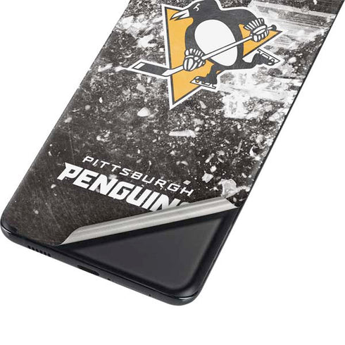 NHL Pittsburgh Penguins Frozen Galaxy S21 Plus 5G Skin