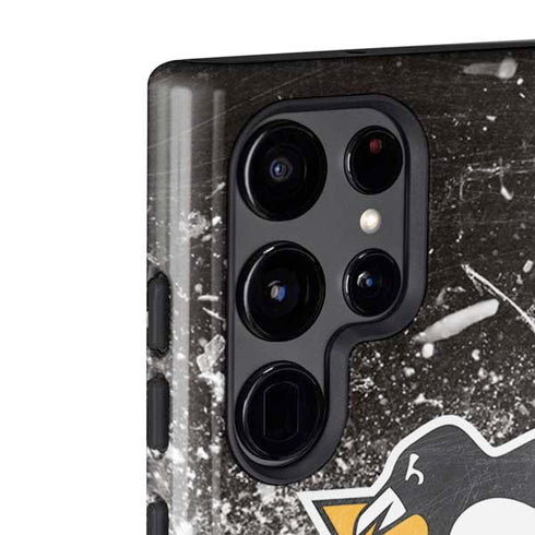 NHL Pittsburgh Penguins Frozen Galaxy S22 Ultra Pro Case