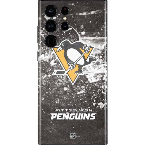 NHL Pittsburgh Penguins Frozen Galaxy S22 Ultra Skin
