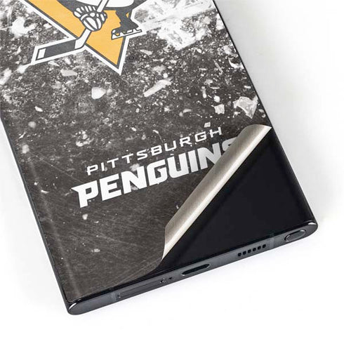 NHL Pittsburgh Penguins Frozen Galaxy S22 Ultra Skin