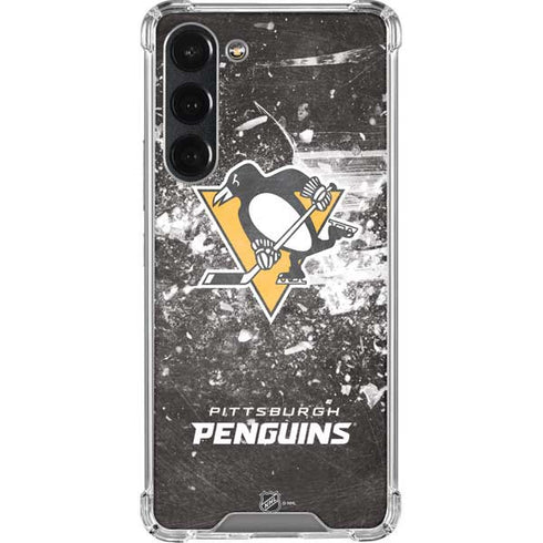 NHL Pittsburgh Penguins Frozen Galaxy S23 Plus Clear Case
