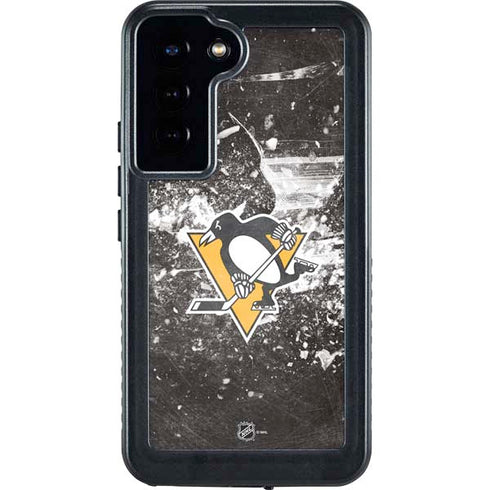 NHL Pittsburgh Penguins Frozen Galaxy S23 Plus Waterproof Case