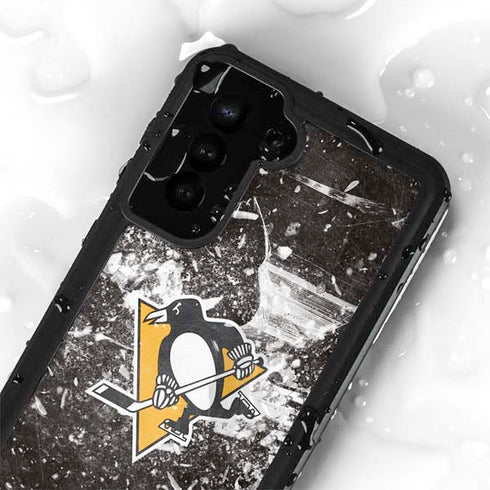 NHL Pittsburgh Penguins Frozen Galaxy S23 Waterproof Case