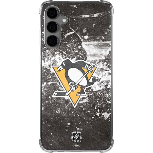NHL Pittsburgh Penguins Frozen Galaxy S24 Plus Clear Case