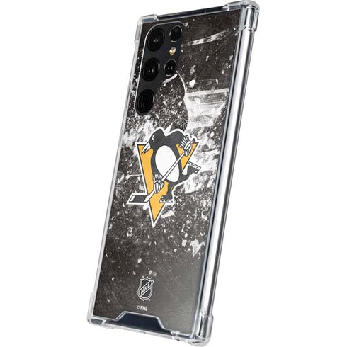 NHL Pittsburgh Penguins Frozen Galaxy S24 Ultra Clear Case
