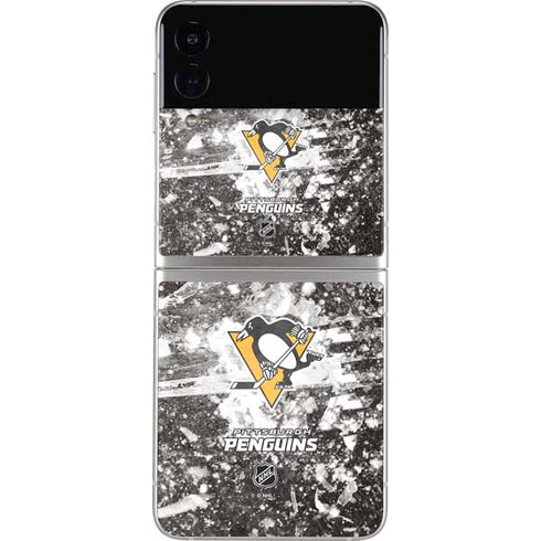 NHL Pittsburgh Penguins Frozen Galaxy Z Flip3 5G Skin