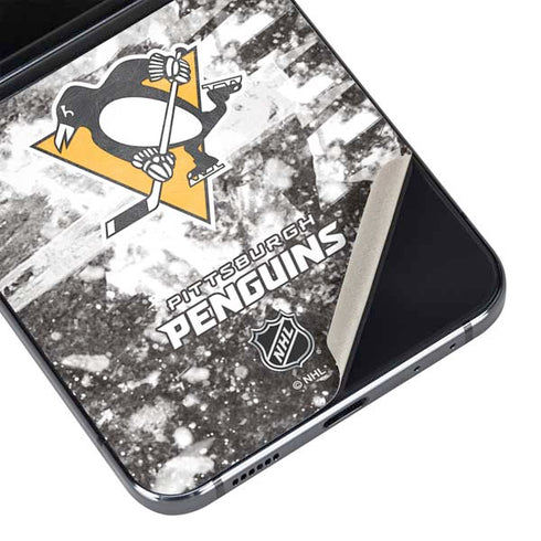 NHL Pittsburgh Penguins Frozen Galaxy Z Flip5 5G Skin
