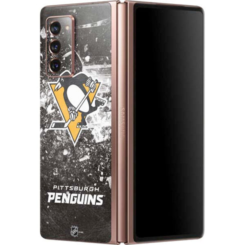 NHL Pittsburgh Penguins Frozen Galaxy Z Fold2 5G Skin