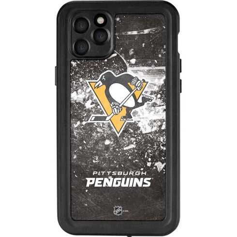 NHL Pittsburgh Penguins Frozen iPhone 11 Pro Max Waterproof Case