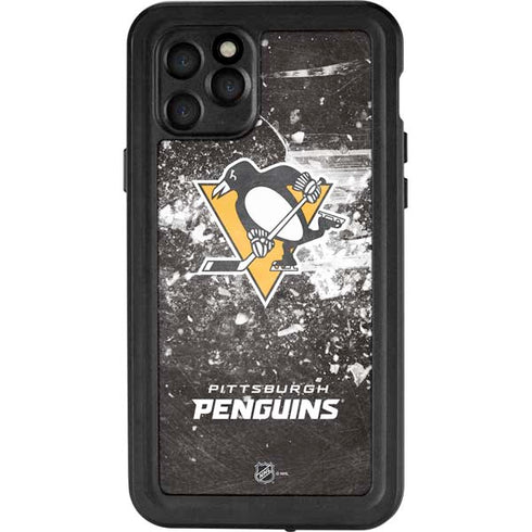 NHL Pittsburgh Penguins Frozen iPhone 11 Pro Waterproof Case