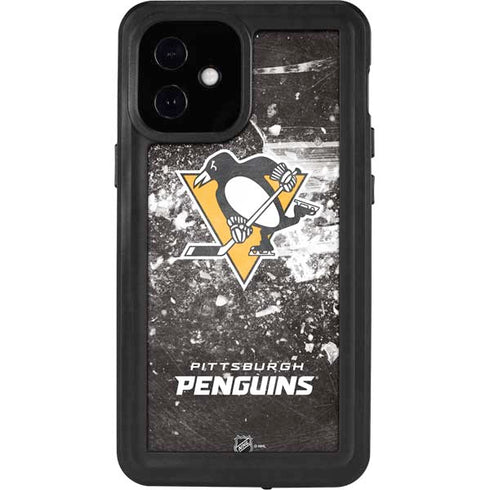 NHL Pittsburgh Penguins Frozen iPhone 12 Mini Waterproof Case