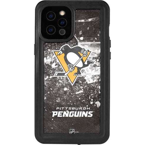 NHL Pittsburgh Penguins Frozen iPhone 12 Pro Max Waterproof Case