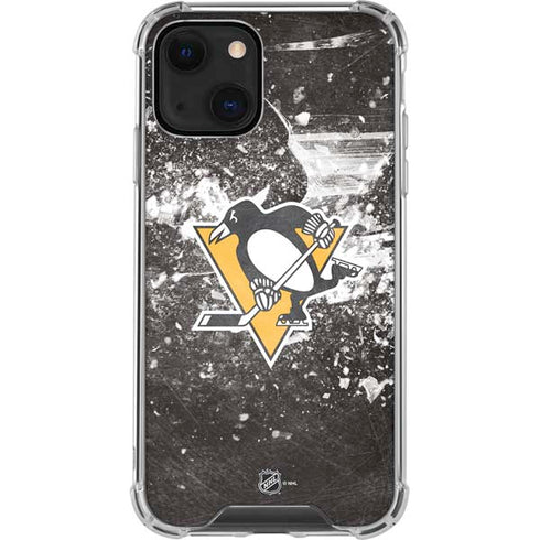 NHL Pittsburgh Penguins Frozen iPhone 14 Clear Case
