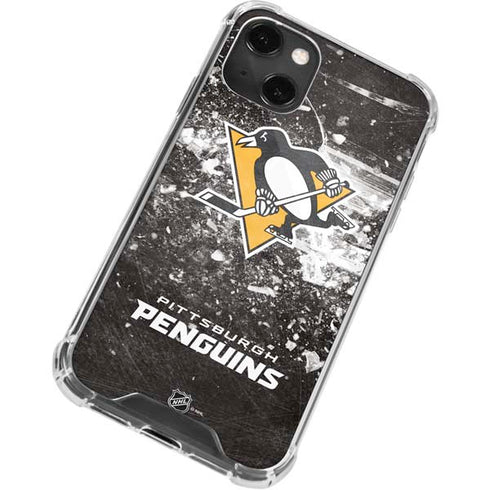 NHL Pittsburgh Penguins Frozen iPhone 15 Plus Clear Case