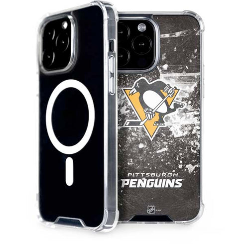 NHL Pittsburgh Penguins Frozen iPhone 14 Pro Max MagSafe Case