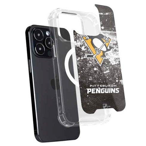 NHL Pittsburgh Penguins Frozen iPhone 14 Pro Max MagSafe Case