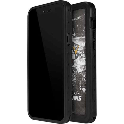 NHL Pittsburgh Penguins Frozen iPhone 14 Pro Max Waterproof Case