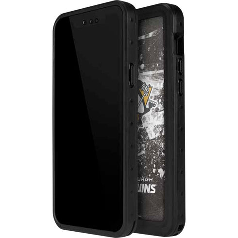 NHL Pittsburgh Penguins Frozen iPhone 14 Pro Waterproof Case