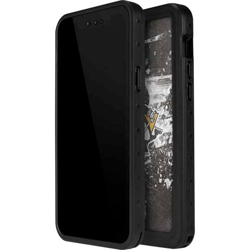 NHL Pittsburgh Penguins Frozen iPhone 15 Plus Waterproof Case