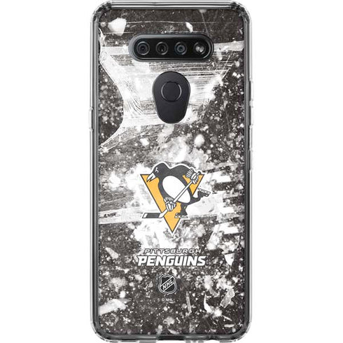 NHL Pittsburgh Penguins Frozen LG K51/Q51 Clear Case