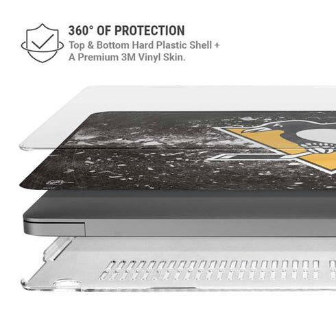 NHL Pittsburgh Penguins Frozen MacBook Pro 16in (2021-25) Case plus Skin