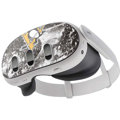 NHL Pittsburgh Penguins Frozen Meta Quest 3 Skin