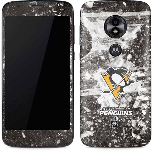 NHL Pittsburgh Penguins Frozen Moto E5 Play Skin