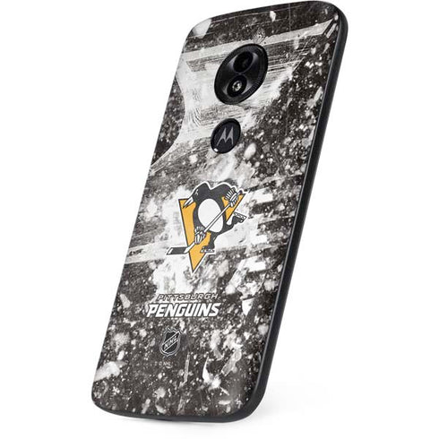 NHL Pittsburgh Penguins Frozen Moto E5 Play Skin