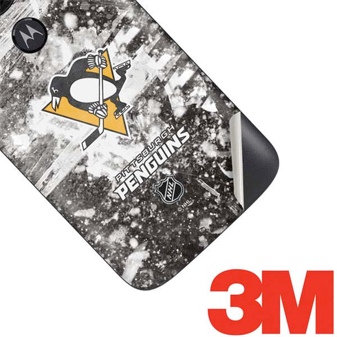 NHL Pittsburgh Penguins Frozen Moto E5 Play Skin