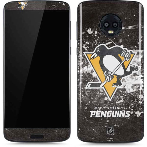 NHL Pittsburgh Penguins Frozen Moto G6 Skin