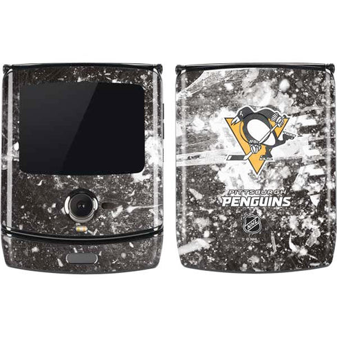NHL Pittsburgh Penguins Frozen Motorola RAZR Skin