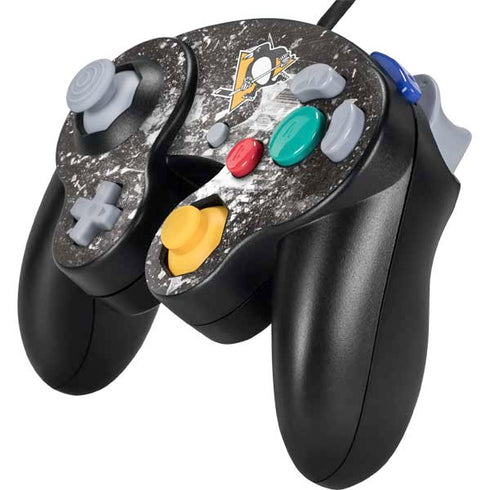 NHL Pittsburgh Penguins Frozen Nintendo GameCube Controller Skin