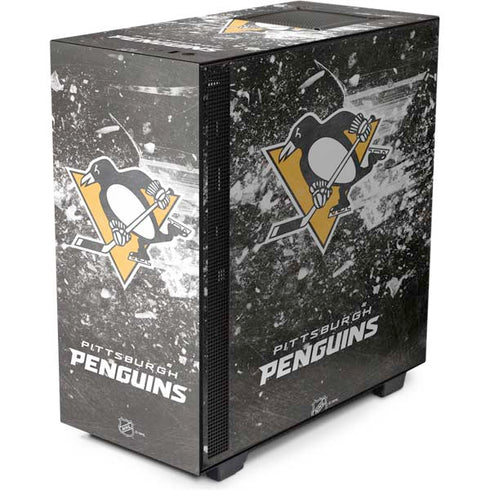 NHL Pittsburgh Penguins Frozen NZXT H510 Compact ATX Mid-Tower Case Skin