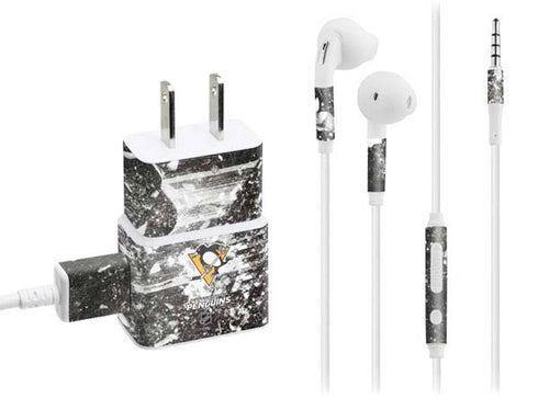 NHL Pittsburgh Penguins Frozen Phone Charger Skin