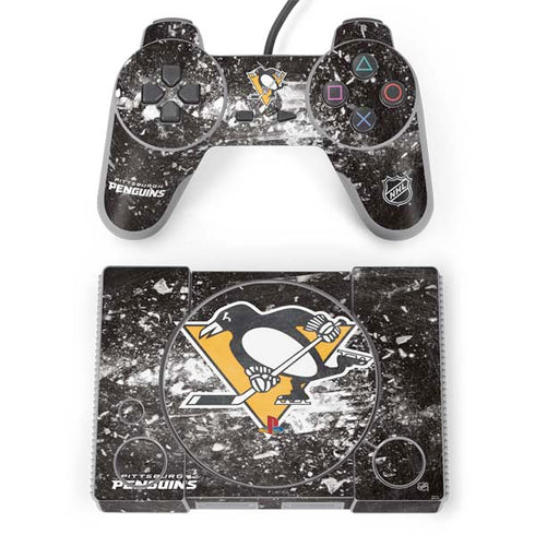 NHL Pittsburgh Penguins Frozen PlayStation Classic Bundle Skin