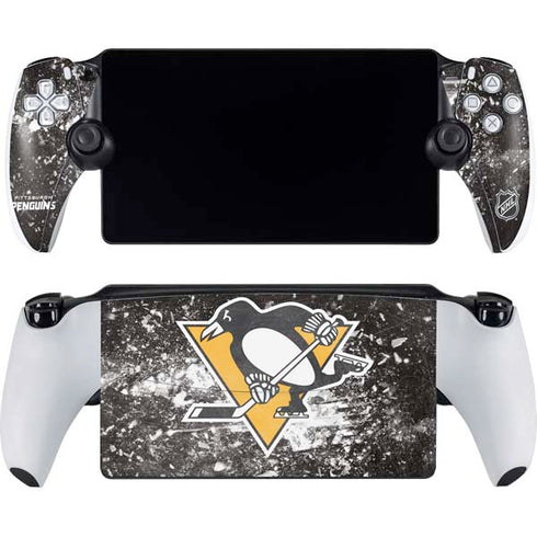 NHL Pittsburgh Penguins Frozen PlayStation Portal Remote Player Skin