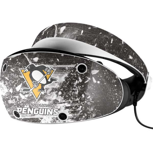 NHL Pittsburgh Penguins Frozen PlayStation VR2 Skin
