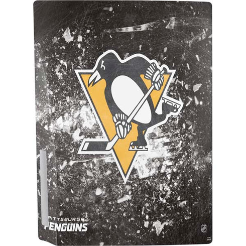 NHL Pittsburgh Penguins Frozen PS5 Console Skin