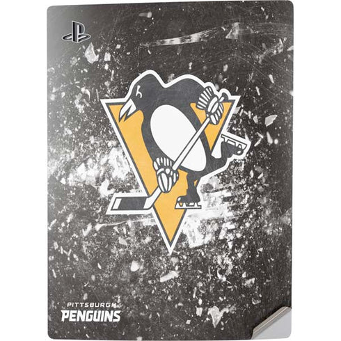 NHL Pittsburgh Penguins Frozen PS5 Digital Edition Console Skin