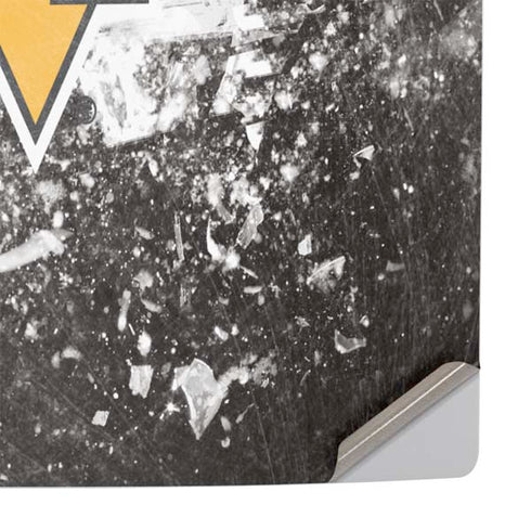NHL Pittsburgh Penguins Frozen PS5 Slim Digital Edition Console Skin