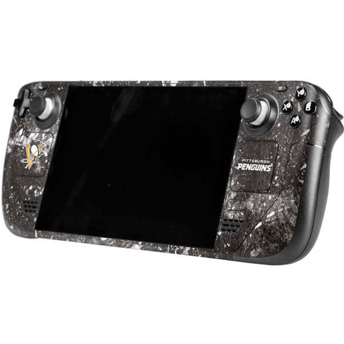 NHL Pittsburgh Penguins Frozen Steam Deck Handheld Gaming Computer Skin