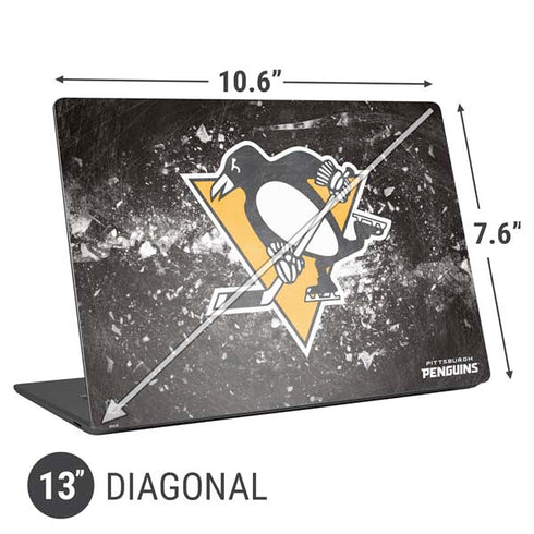 NHL Pittsburgh Penguins Frozen Universal Laptop 13in (10.6 x 7.6in) Skin
